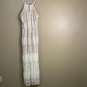 Maxi dress, XL tan, new